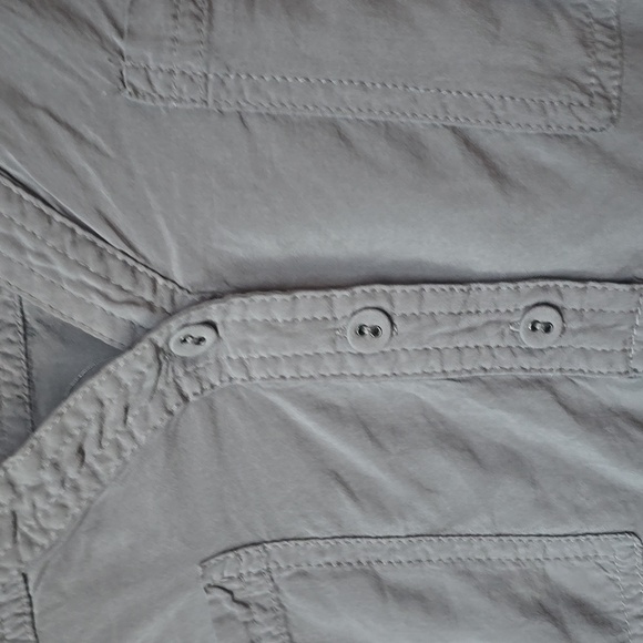 Torrif  V-neck Challis Long Sleeve Blouse Gray 3x - Picture 4 of 7